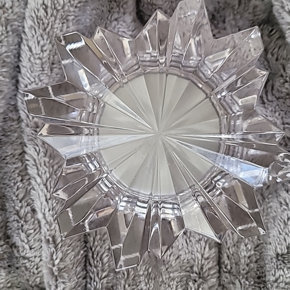 Mikasa Crystal Germany starfire clock - Picture 3 of 3